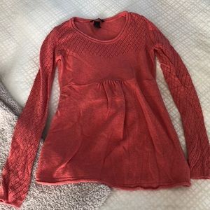 H&M maternity sweater in pastel 🍑peach